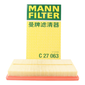 曼牌（MANNFILTER）空氣濾清器空濾空氣濾芯C27063奕澤亞洲龍8凱美瑞混動卡羅拉雷凌