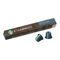 STARBUCKS 星巴克 Nespresso 咖啡膠囊 濃縮烘焙 5.7g×10顆