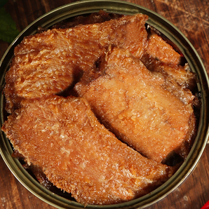 ￥6.2/罐！海洋演義 即食紅燒帶魚罐頭 150g*16罐