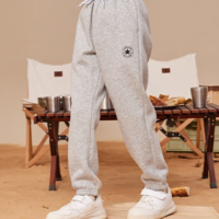 20點！CONVERSE 匡威 兒童保暖加絨休閑長褲 CV2042148GS