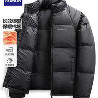 ROMON 羅蒙 面包服 男 加厚保暖  黑色 7V205897-1