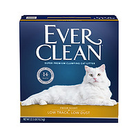 EVER CLEAN 鉑鉆 原裝進口低塵少帶出除臭貓砂（金標(biāo)）22.5磅/10.2kg