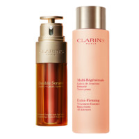 CLARINS 嬌韻詩(shī) 雙萃精華50ml彈簧爽膚水200ml補(bǔ)水保濕維穩(wěn)緊致