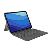 logitech 羅技 iK1176 87鍵 薄膜鍵盤(pán) 灰色 單光 適配11英寸iPad Pro