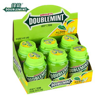 DOUBLEMINT 綠箭 WRIGLEY’S DOUBLEMINT 綠箭 口香糖 原味薄荷56g*2瓶 綠茶味