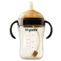 thyseed 世喜 兒童吸管杯 300ml 棕色