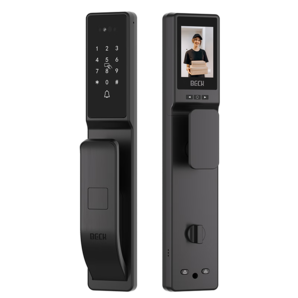 BECK博克3D人臉識別指紋鎖智能門鎖密碼鎖智能鎖入戶門電子鎖可視貓眼V6P