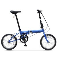DAHON 大行 YUKI 折疊自行車(chē) KT610 消光藍(lán) 16英寸 單速
