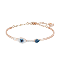 施華洛世奇（SWAROVSKI）【雙11搶先加購】 惡魔之眼SYMBOLICA手鐲5171991生日禮物女