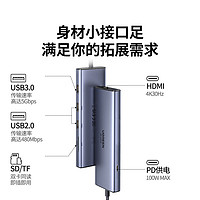 UGREEN 綠聯(lián) 7合1 Type-C擴(kuò)展塢