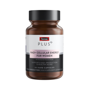 Swisse斯維詩 PLUS NAD+細(xì)胞煥活瓶30粒 童顏丸專利NR維持女性皮膚健康 
