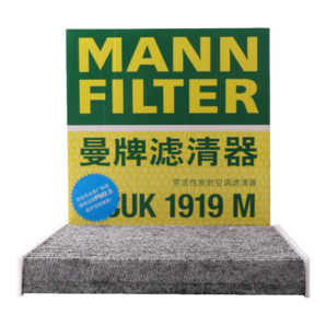 曼牌（MANNFILTER）帶炭空調(diào)濾清器空調(diào)濾芯格CUK1919M卡羅拉雷凌凱美瑞皇冠RAV4捷豹