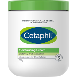 絲塔芙（Cetaphil）大白罐 嬰童專用不含煙酰胺 550g 兒童 敏感肌全身滋潤長效保濕霜