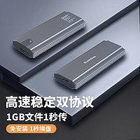 BLUEENDLESS 藍碩 M.2固態(tài)硬盤盒子雙協(xié)議NVME/NGFF轉(zhuǎn)USB3.1gen2外接手機筆記本