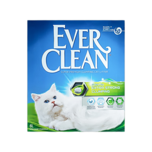 鉑鉆EverClean活性碳貓砂除臭結(jié)團(tuán)微香型（小綠盒）5.4kg/6L