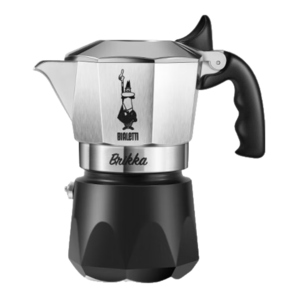 比樂(lè)蒂（Bialetti） 摩卡壺 雙閥手沖咖啡壺意大利進(jìn)口高壓特濃意式濃縮手動(dòng)咖啡機(jī) 【爆】升級(jí)款雙閥2杯份 100ml