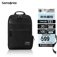 Samsonite 新秀麗 電腦包雙肩包14英寸男女背包商務(wù)書(shū)包TT0 黑色