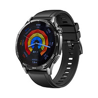 HUAWEI 華為 WATCH GT5 智能手表 46mm 幻夜黑 氟橡膠表帶