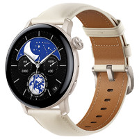 vivo WATCH 3 eSIM版 智能手表 46mm 皓月 真皮