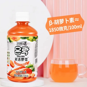 恩樂 鮮活野菜 復(fù)合果蔬汁飲品350mL*7瓶裝