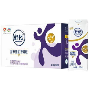 伊利 舒化 高鈣型無乳糖牛奶 220ml*24*2箱