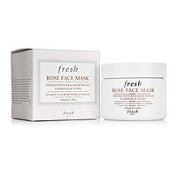 fresh 馥蕾詩 玫瑰潤澤舒緩保濕面膜 100ml （贈 面膜刷+玫瑰面膜15ml*6）