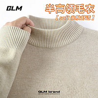 GLM 男士半高領(lǐng)毛衣