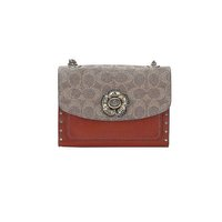 COACH 蔻馳 中號女士PARKER復古山茶花單肩女包