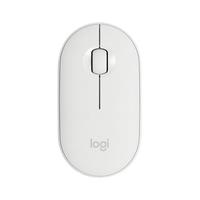 logitech 羅技 Pebble 2.4G藍(lán)牙 優(yōu)聯(lián) 雙模無(wú)線鼠標(biāo) 1000DPI 米白色