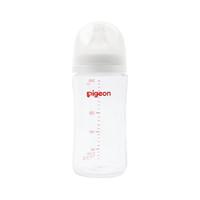 Pigeon 貝親 自然實(shí)感第3代PRO系列 AA188 玻璃奶瓶 240ml L 6月+