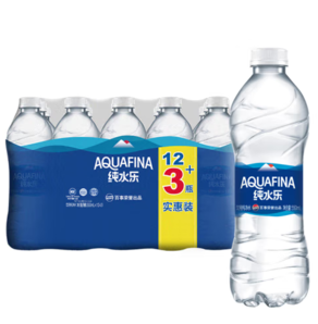 AQUAFINA  pepsi 百事可樂(lè) 純水樂(lè) AQUAFINA 飲用純凈水 550ml*15瓶