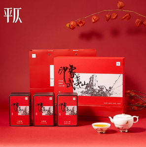 小米生態(tài)鏈企業(yè)！平仄 金駿眉正山小種大紅袍茶葉禮盒裝 360g