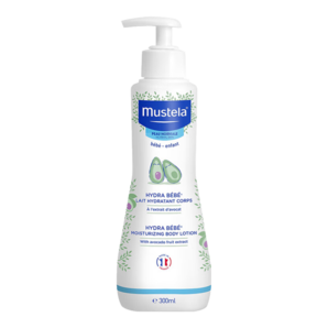 妙思樂(lè)（Mustela）兒童身體乳潤(rùn)膚乳300ml 嬰兒寶寶潤(rùn)膚霜保濕滋潤(rùn) 法國(guó)進(jìn)口