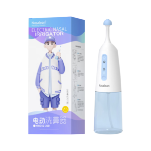 Nasalean（奈瑟琳）電動洗鼻器成人洗鼻鹽兒童手持便攜式?jīng)_洗套裝