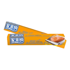 家來(lái)納錫紙鋁箔卷烘焙燒烤墊紙家用烤箱厚實(shí)盒裝食品級(jí) 含齒刀【寬30cm*5m】2盒共10米