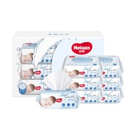 HUGGIES 好奇 純水嬰兒柔軟親膚濕巾 80抽*12包