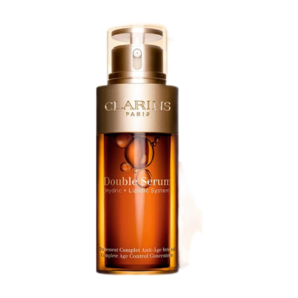 嬌韻詩(shī)（CLARINS）雙萃賦活修護(hù)面部精華 細(xì)膩毛孔淡紋緊致補(bǔ)水黃金精華液 黃金雙萃精華75ml