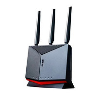 ASUS 華碩 RT-BE86U 雙頻6800M 家用萬兆Mesh路由器 Wi-Fi 7 黑色 單個裝