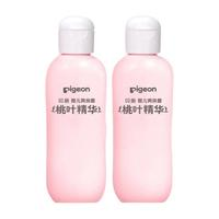 Pigeon 貝親 嬰兒桃葉精華爽身露 200ml*2支