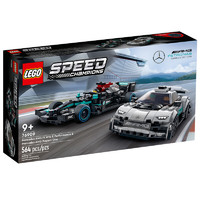 LEGO 樂高 Speed超級賽車系列 76909 梅賽德斯-AMG F1 W12 E Performance 和梅賽德斯-AMG Project One