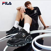 FILA 斐樂 掠奪者2跑步鞋男鞋2024秋冬新款男士運(yùn)動(dòng)鞋網(wǎng)面透氣鞋子