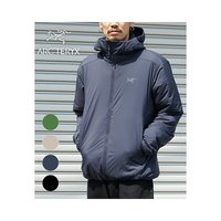 ARC'TERYX 始祖鳥 Arcteryx始祖鳥Atom Heavyweightn男連帽棉服徽標防風保