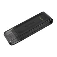 Kingston 金士頓 DT70 USB3.2 Gen1 U盤 黑色 64GB Type-C