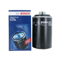 博世（BOSCH）機(jī)油濾芯機(jī)濾清器AF0141適配大眾邁騰途觀奧迪A4哈弗H6吉利博越等