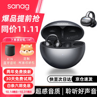 SANAG 塞那 S6S 耳夾式藍牙耳機骨傳導概念耳機 無盡黑+藍牙音響