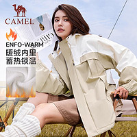 CAMEL 駱駝 男女款戶外運(yùn)動(dòng)三防外套 J23CA66023