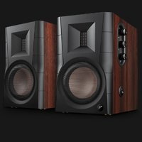 HiVi 惠威 D100 藍(lán)牙音響 2.0聲道木紋色