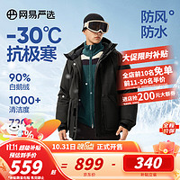 YANXUAN 網(wǎng)易嚴選 -30℃地表強溫抗寒中國大鵝絨服 -90%