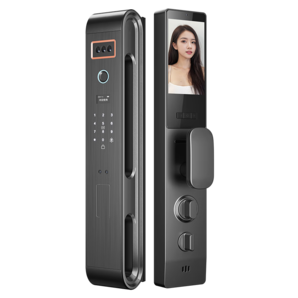 索將軍S10 智能門鎖 指紋鎖 3D人臉識別智能鎖密碼鎖電子鎖全自動入戶門 S6人臉識別+遠(yuǎn)程解鎖(包安裝)