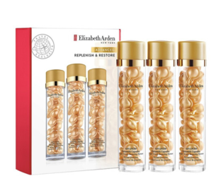 Elizabeth Arden 伊麗莎白·雅頓 時空煥活膠囊面部精華42ml約90粒 金膠